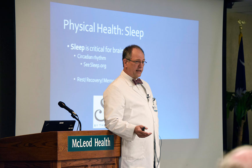 McLeod Neurologist Presents on “Brain Health 2017 What You Need to Know” McLeod Health