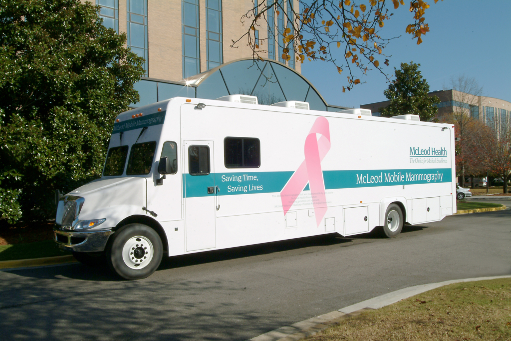 McLeod Mobile Mammography Schedule Announced Through June McLeod Health