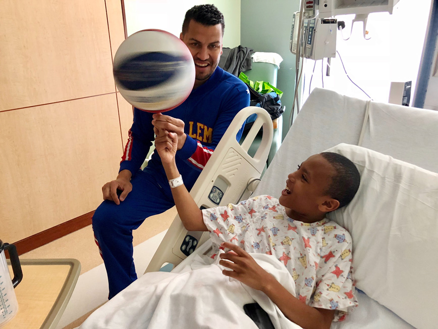 Harlem Globetrotter VisitsMcLeod Children's Hospital ...