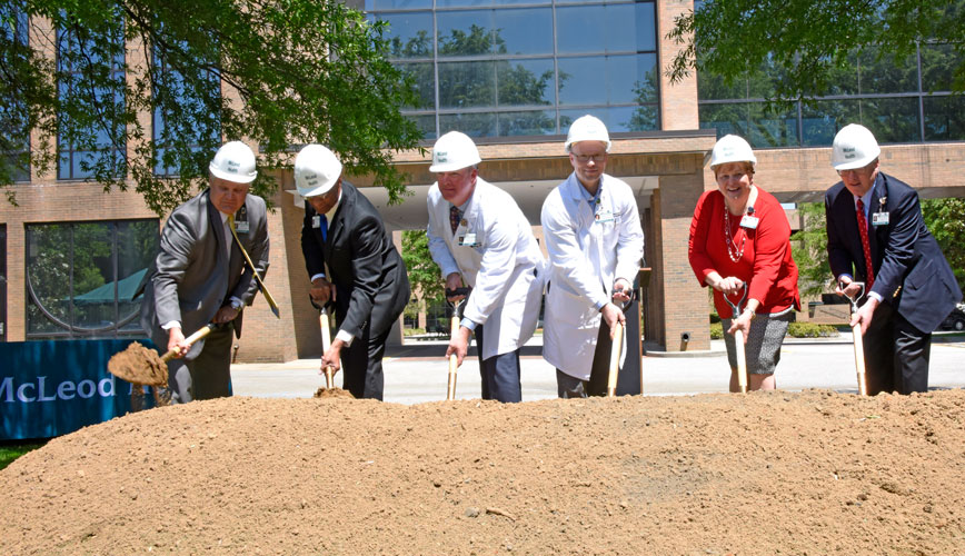 Groundbreaking Held for New Emergency Department at McLeod Regional