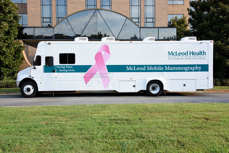 3D Mammography Being Installedon the McLeod Mobile Unit McLeod Health