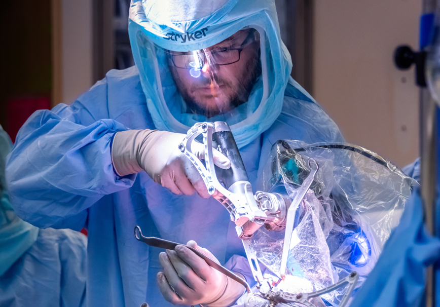 McLeod Orthopedic Surgeon Dr. Chad Thurman Offers RoboticAssisted Knee