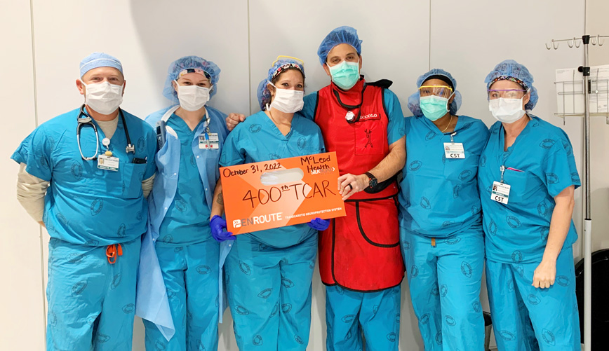 McLeod Regional Vascular Team Performs400th TCAR Case McLeod Health