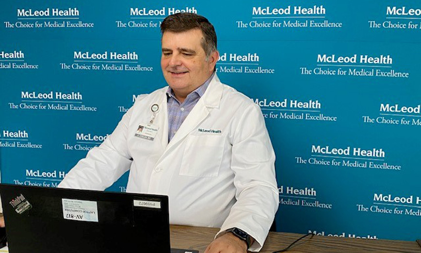 McLeod Pediatric Intensivist Participatesin DHEC Media Briefing McLeod Health