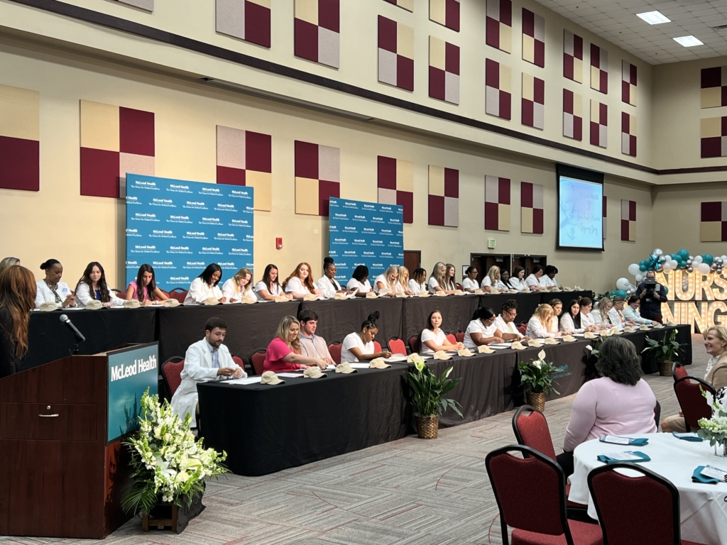 First McLeod New Graduate Nurse Signing Day Held in Florence McLeod