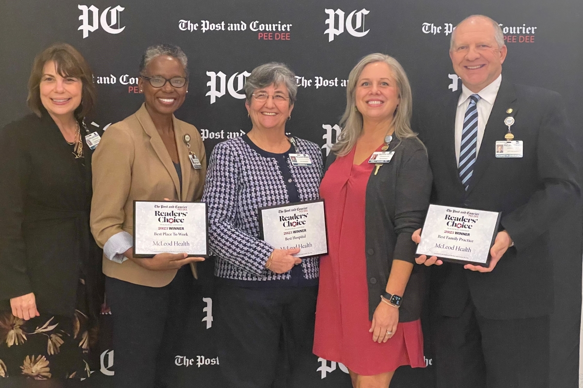 Post & Courier Readers Name McLeod Health as Top Employer