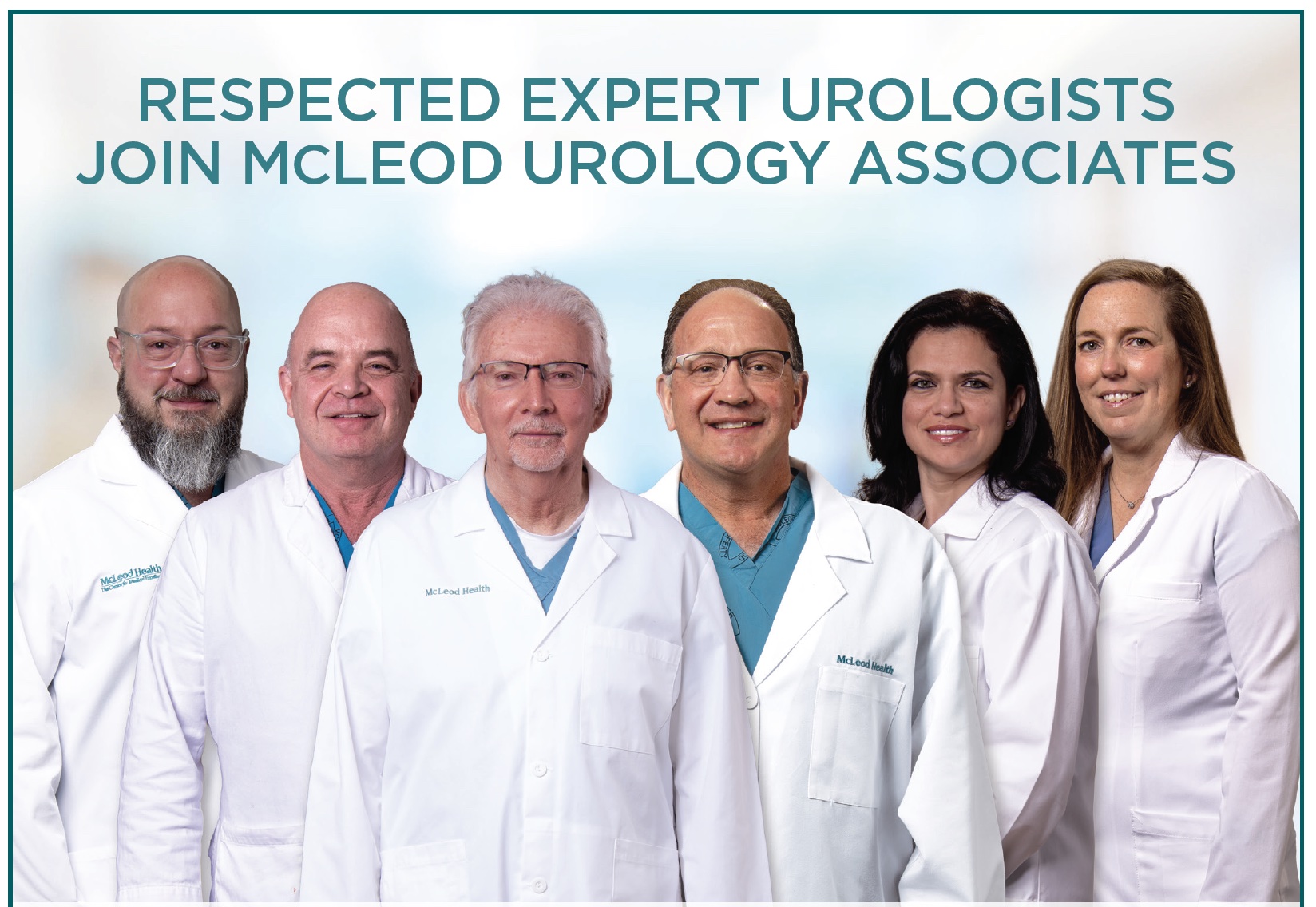 McLeod Urology Associates New Physicians McLeod Health