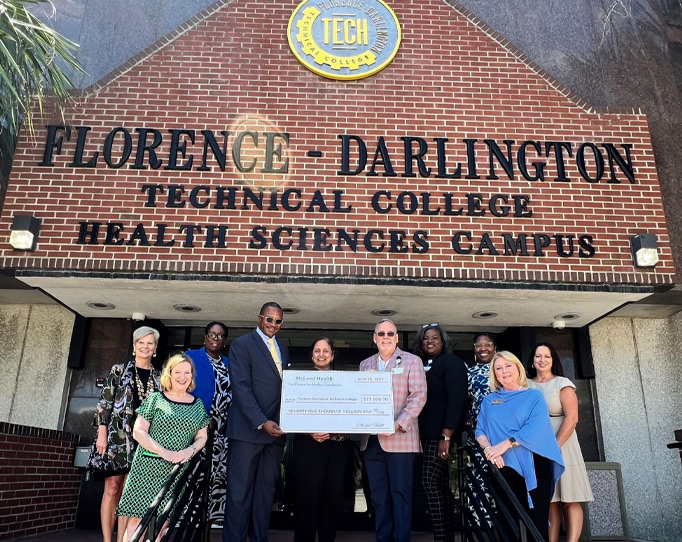 McLeod Health Partners in FDTC Nursing Education Program