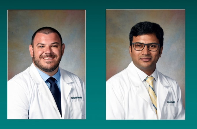 Emergency Medicine Physician Dr. Cooper and Hospitalist Dr. Srinivasa Kamatam join the team at McLeod Regional Medical Center