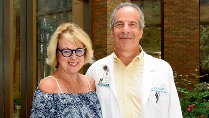 Dr. Fred Kranin and his wife, Mary, work with the McLeod Foundation to ensure patients can enroll in McLeod Health's Cardiac Rehabilitation Program