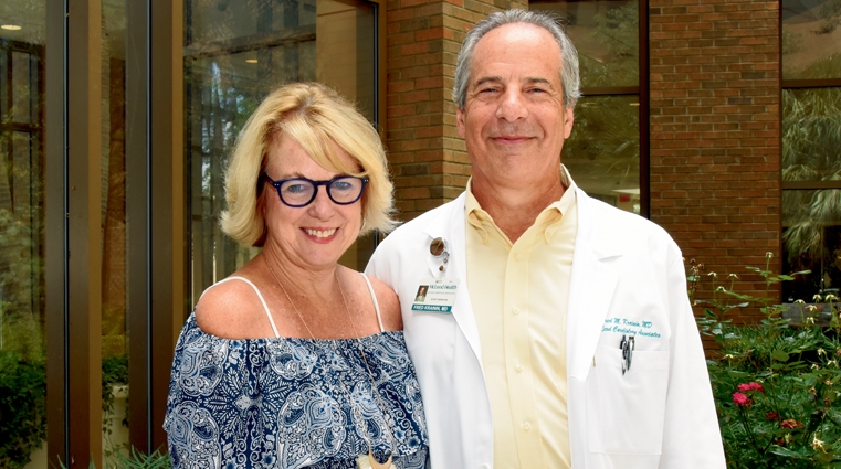 Dr. Fred Kranin and his wife, Mary, work with the McLeod Foundation to ensure patients can enroll in McLeod Health's Cardiac Rehabilitation Program